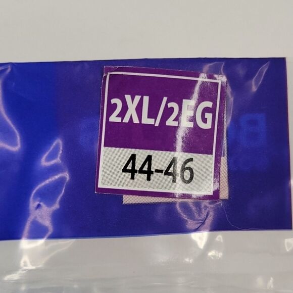 NEW 4 PAIR 2XL 44 45 46 premium cotton boxers BLUE boxer shorts  Gildan NWT - Picture 3 of 5